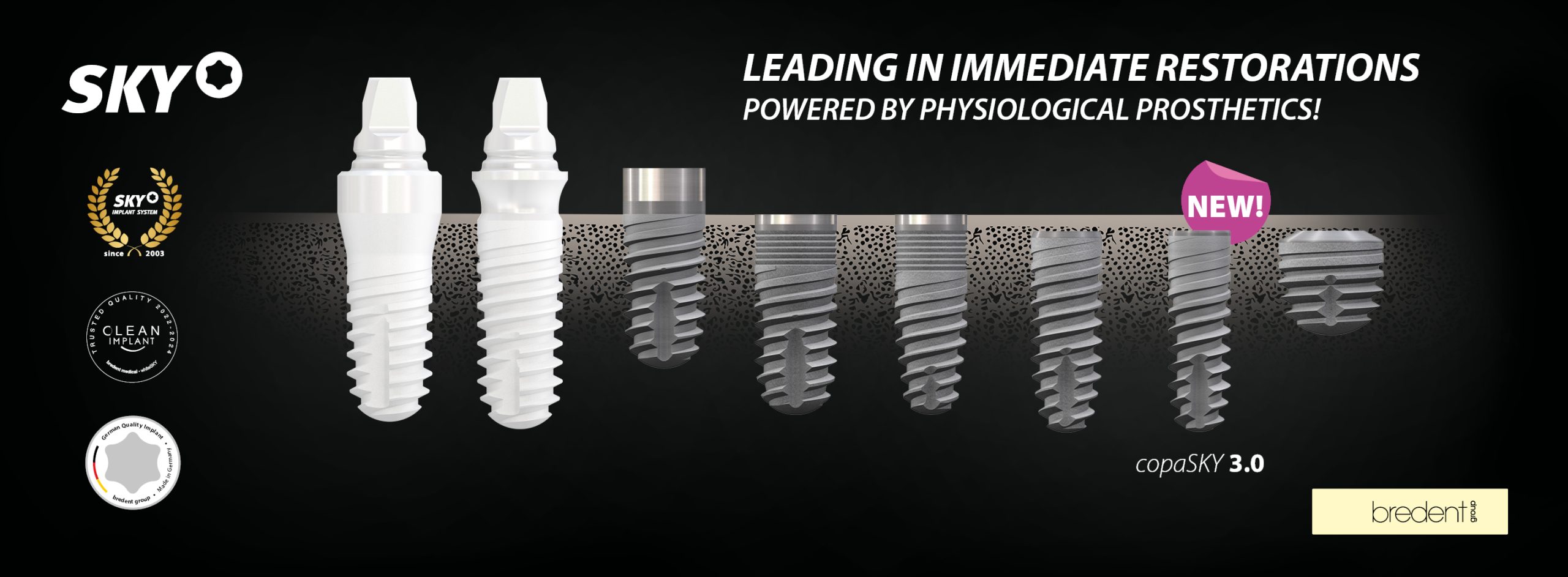 bredent medical SKY Implant System Family Image